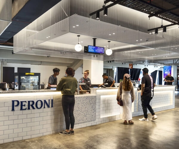 Peroni bar in Marvel Stadium