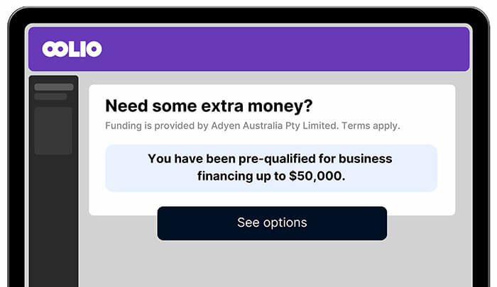 Oolio Capital Step 1