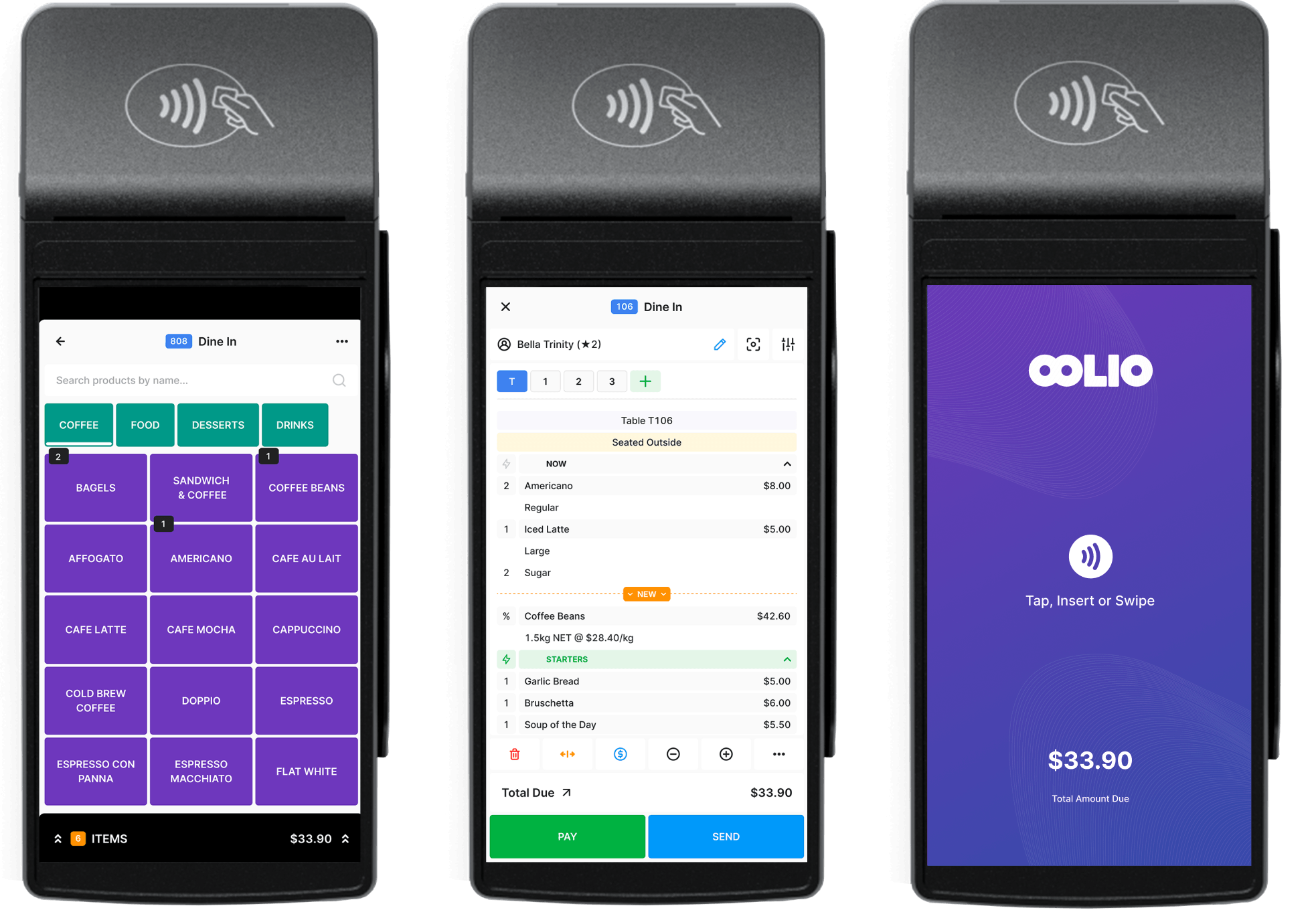 Oolio Mobile POS devices