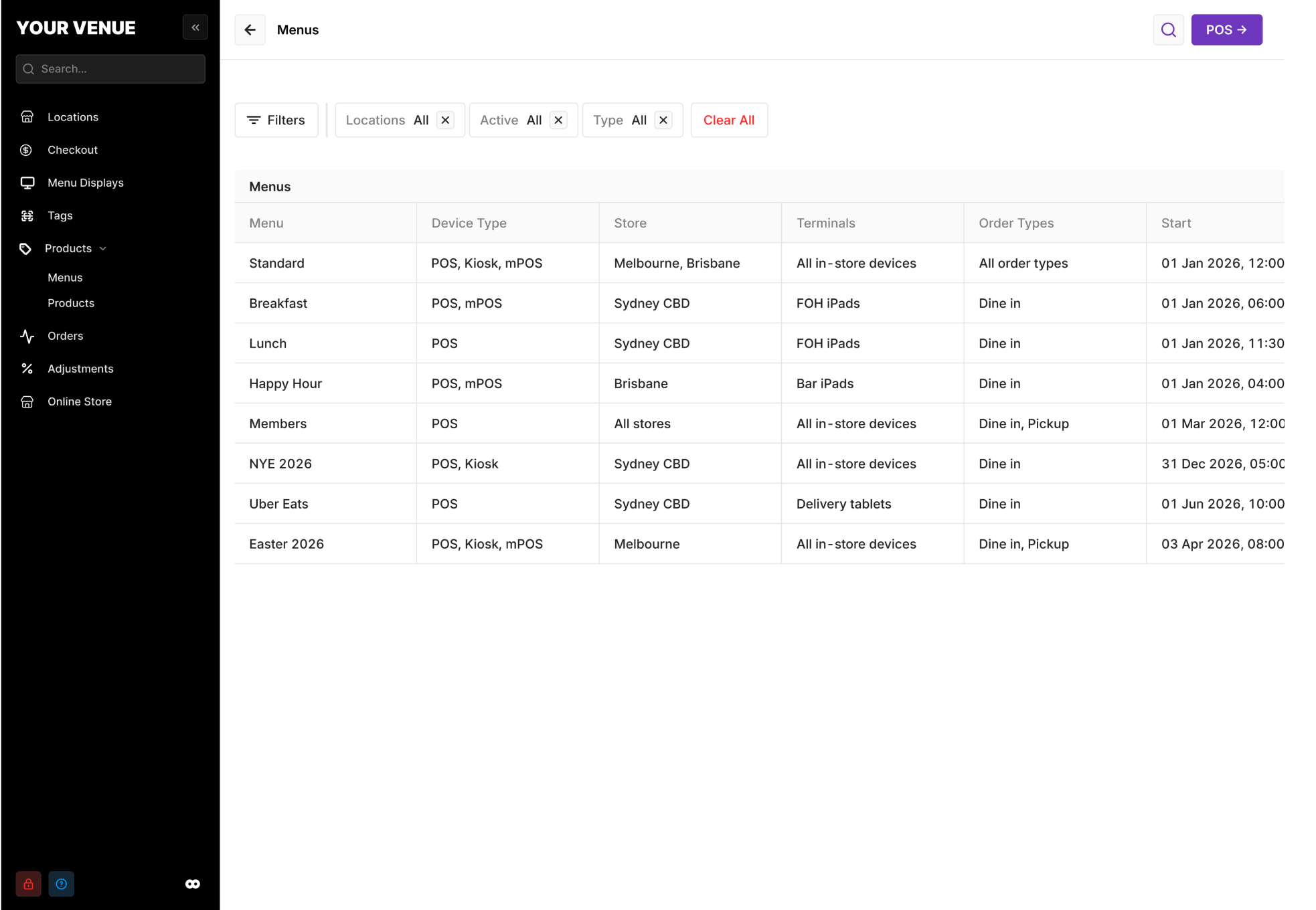 Order Manager screenshot